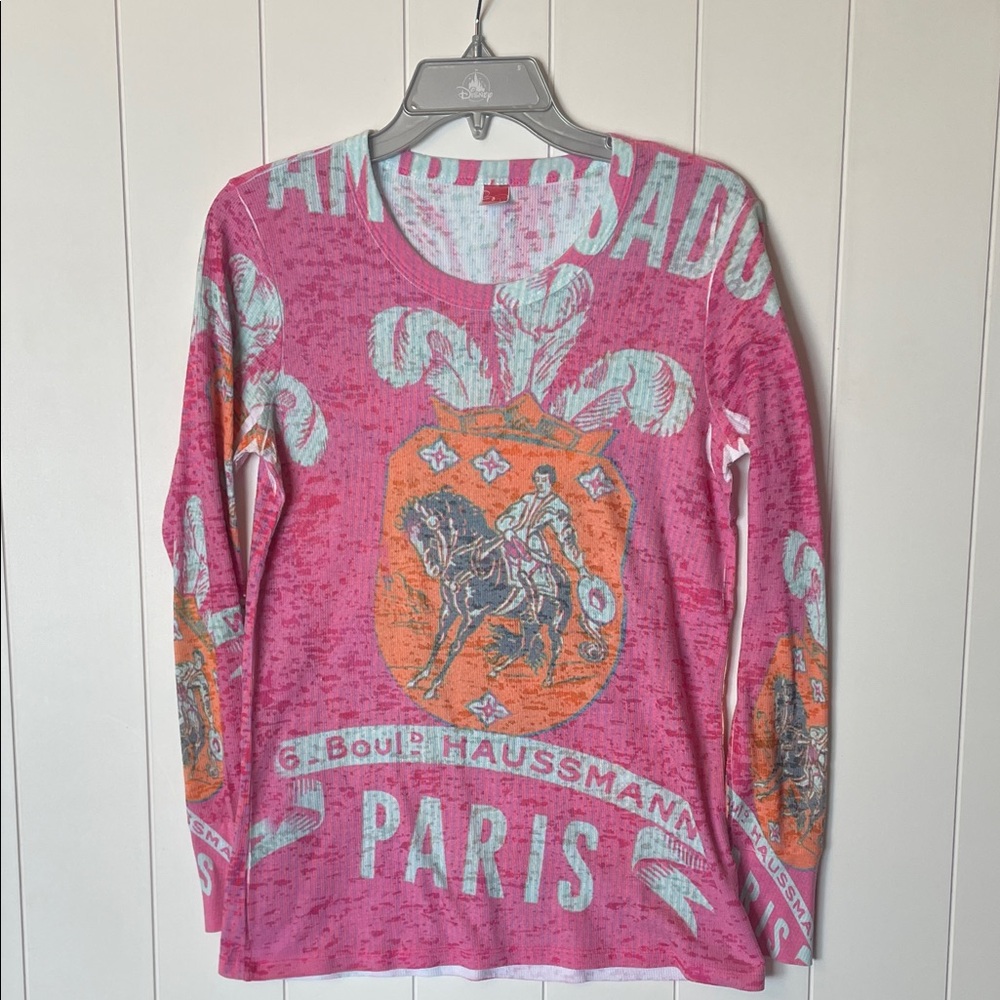 Vintage Before+Again Thermal Top! medium